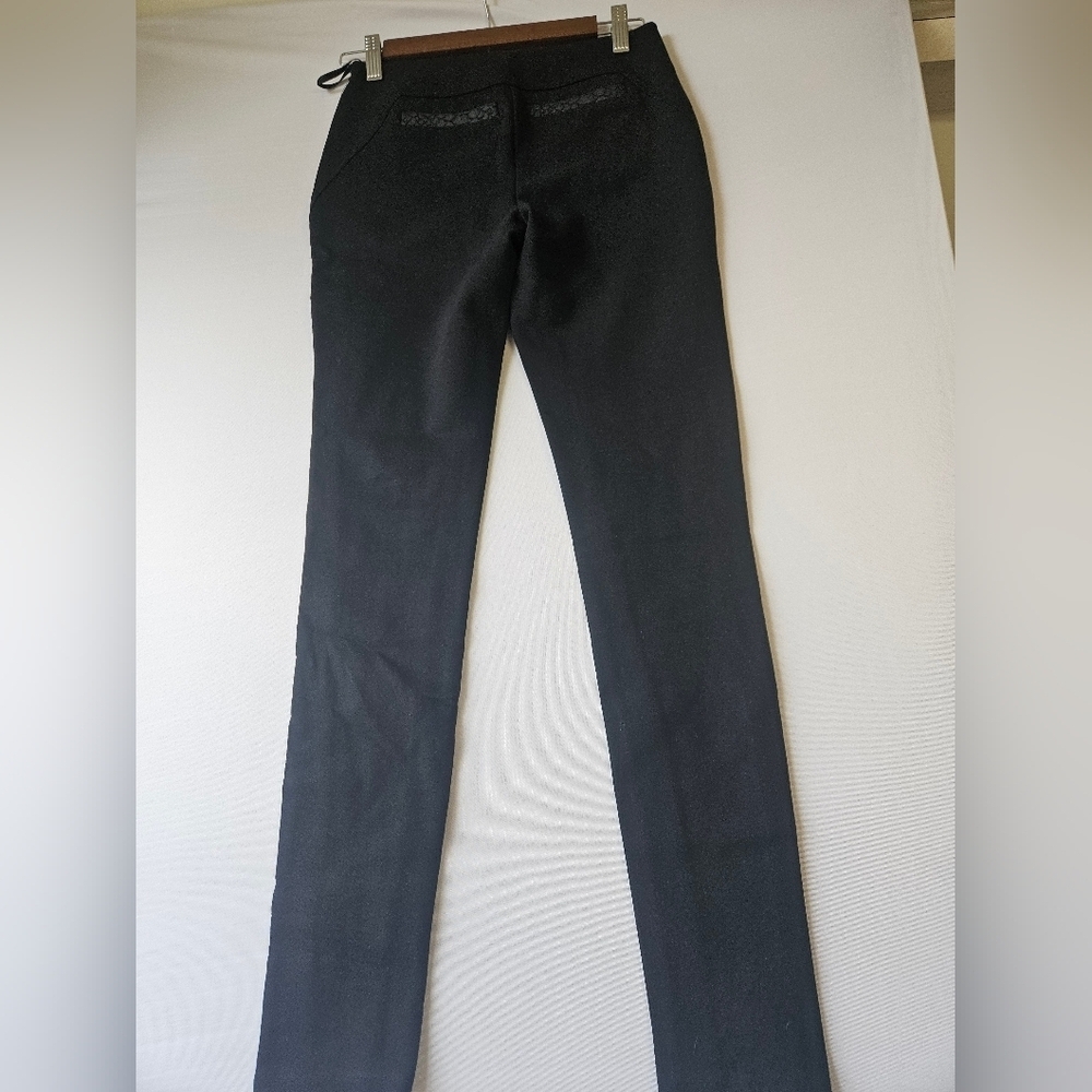 Ted Baker London -Jeggins Women's Black Sz 2 Snake Effect Paneled NWT - Picture 7 of 11